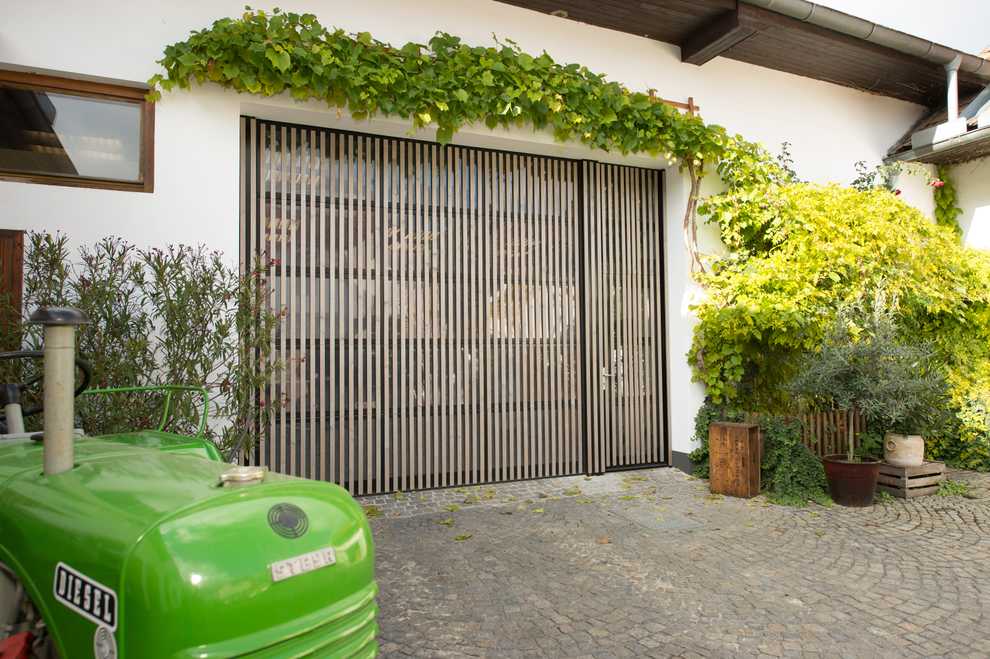 Smart takskjutport Style i antracitgrå